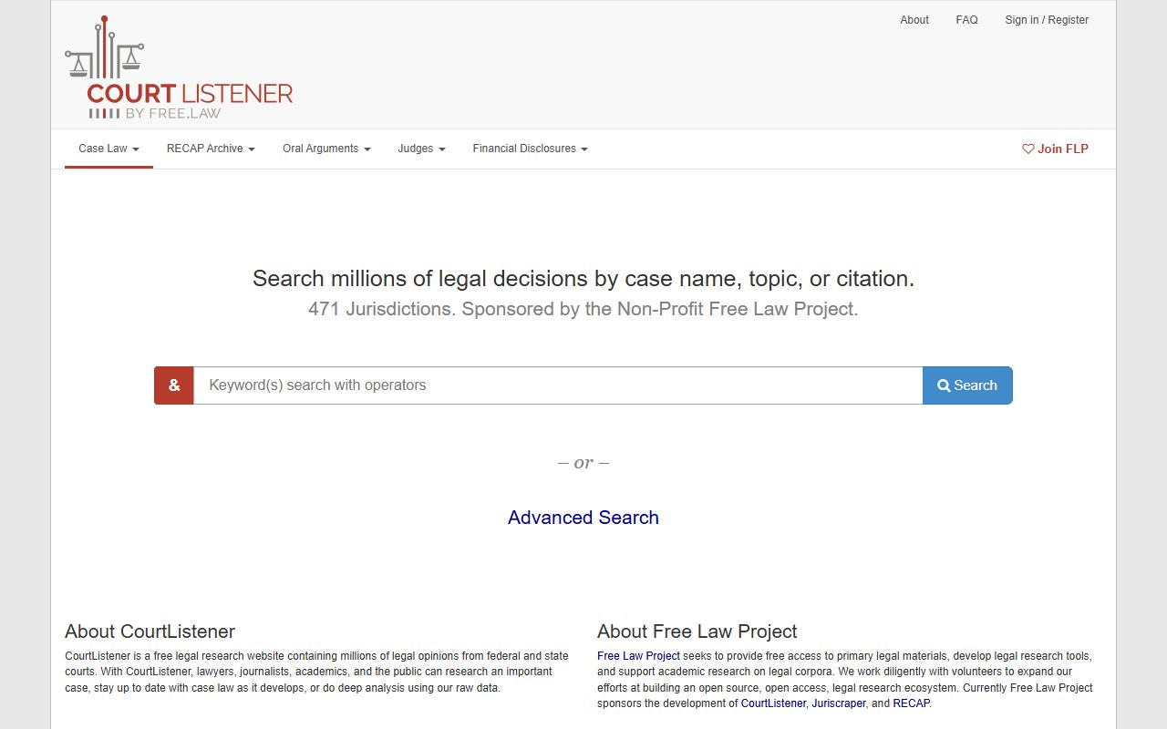 Knott County Circuit Court CourtListener legal search reference