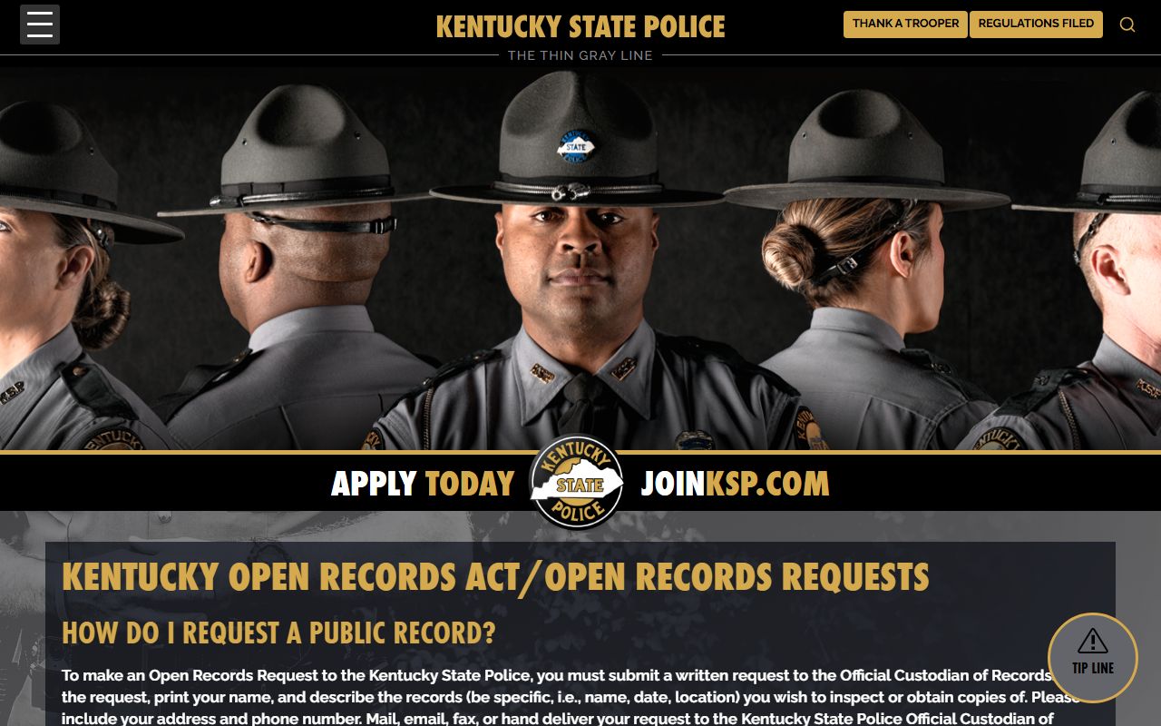 Knott County arrest records and charges Kentucky State Police open records
