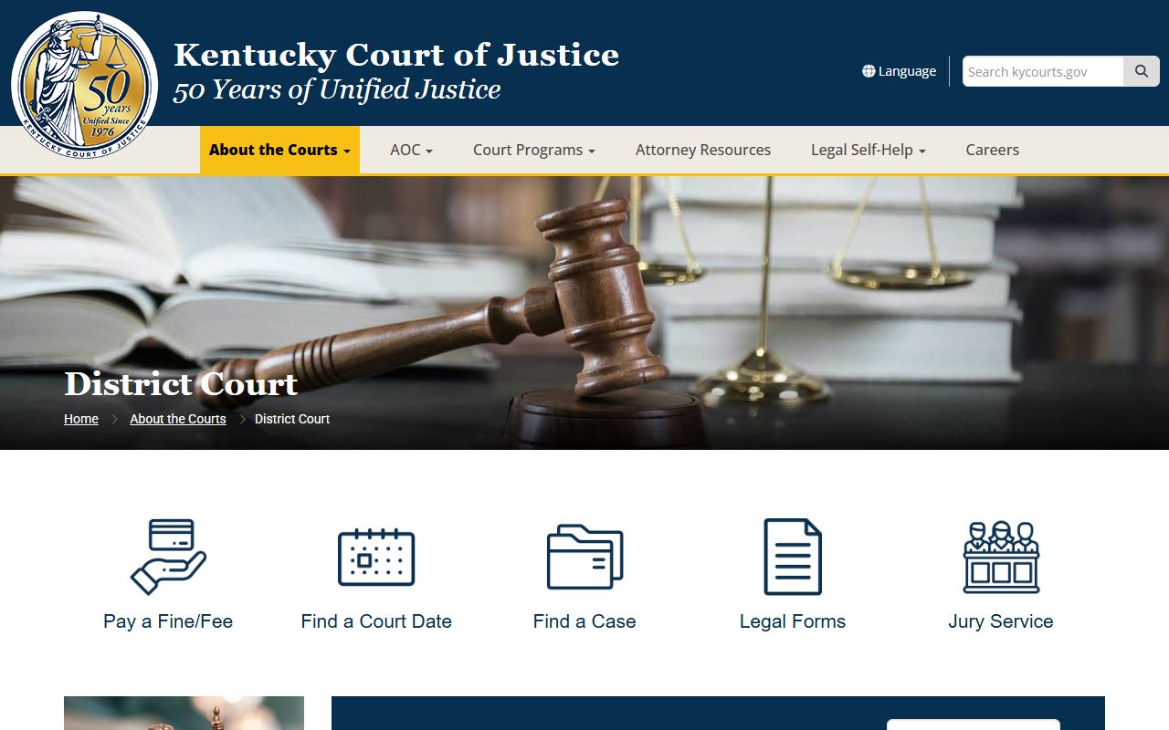 Knott County probate records Kentucky District Court probate jurisdiction