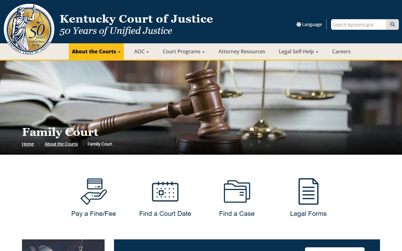 Knott County probate records Kentucky Family Court related restricted records